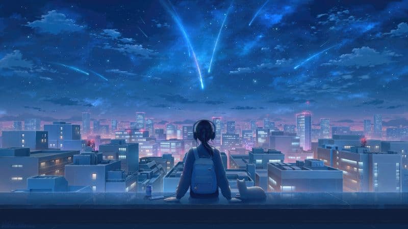 Your Name Anime girl Wallpaper