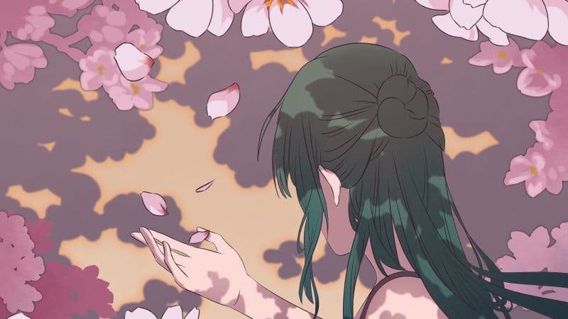Lofi girl AI art Wallpaper