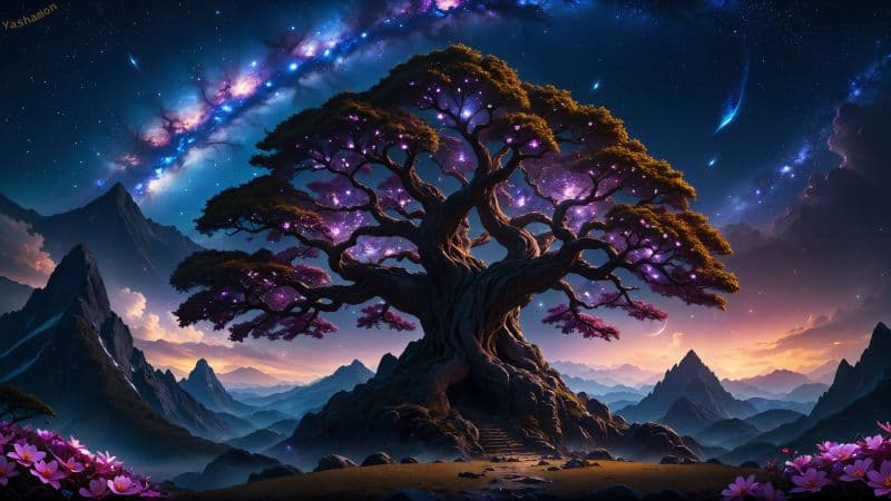 Mysterious Tree Wallpaper