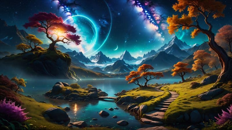 Dreamy Landscape Wallpaper
