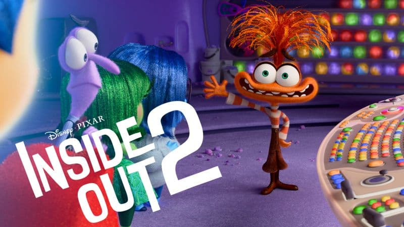 Anxiety (Inside Out) Inside Out 2 Wallpaper