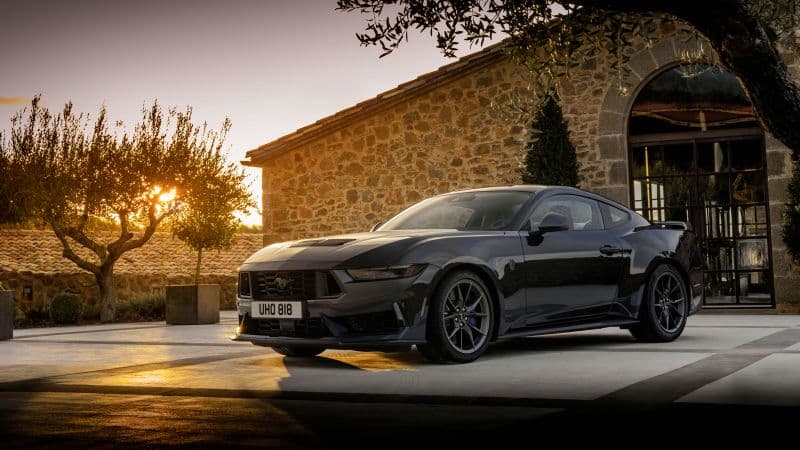 Ford Mustang Dark Horse Sunset Wallpaper