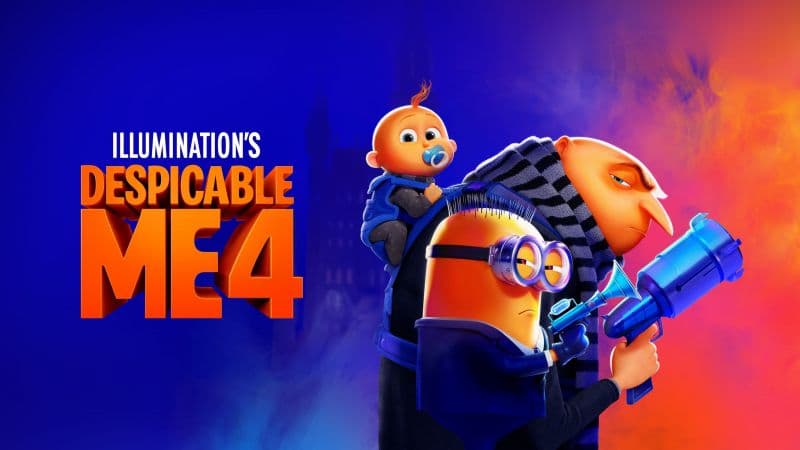 Despicable Me 4 Animation movies Wallpaper