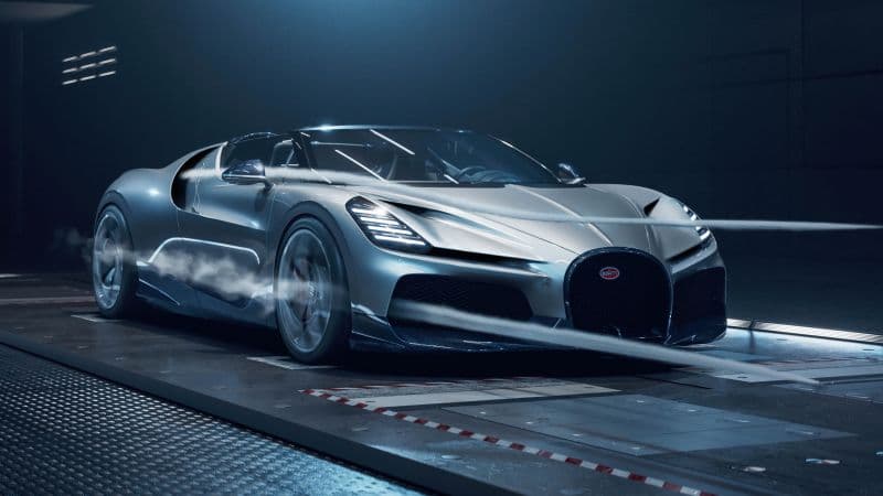 Bugatti W16 Mistral iPad Wallpaper