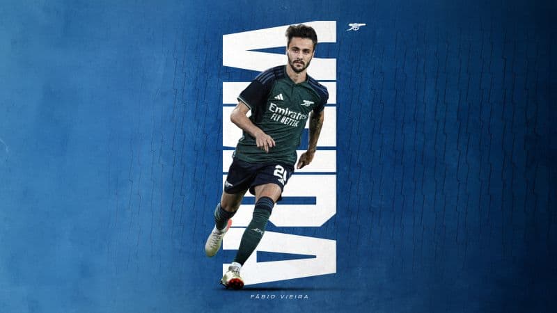 Fabio Vieira Arsenal FC Wallpaper