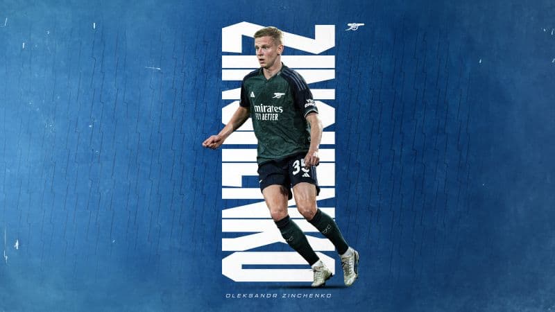 Oleksandr Zinchenko Arsenal FC Wallpaper