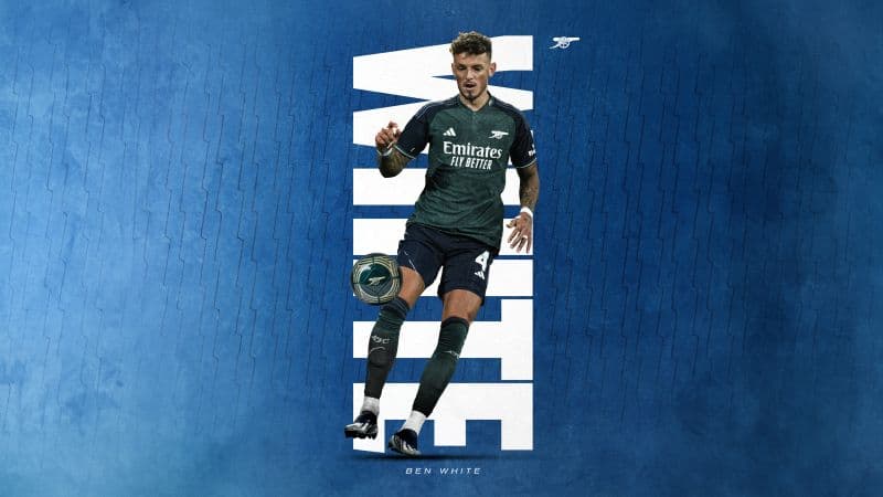 Ben White Arsenal FC Wallpaper