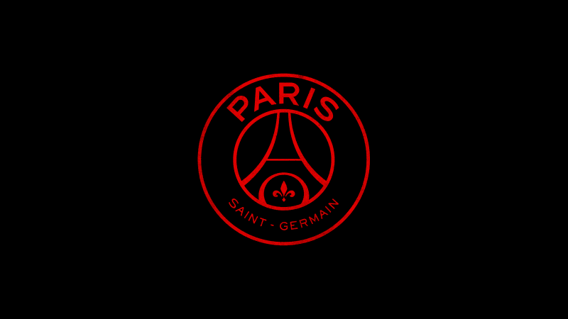 Paris Saint-Germain Red Logo Wallpaper