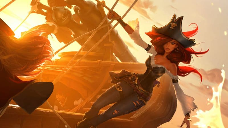 Miss Fortune Bounty hunter Wallpaper