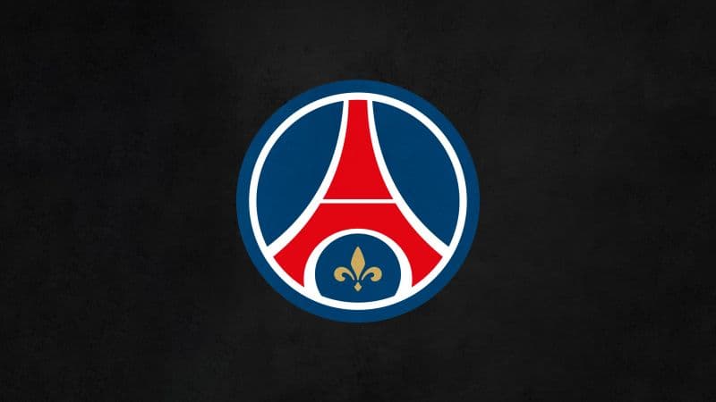 Paris Saint-Germain Dark background Wallpaper