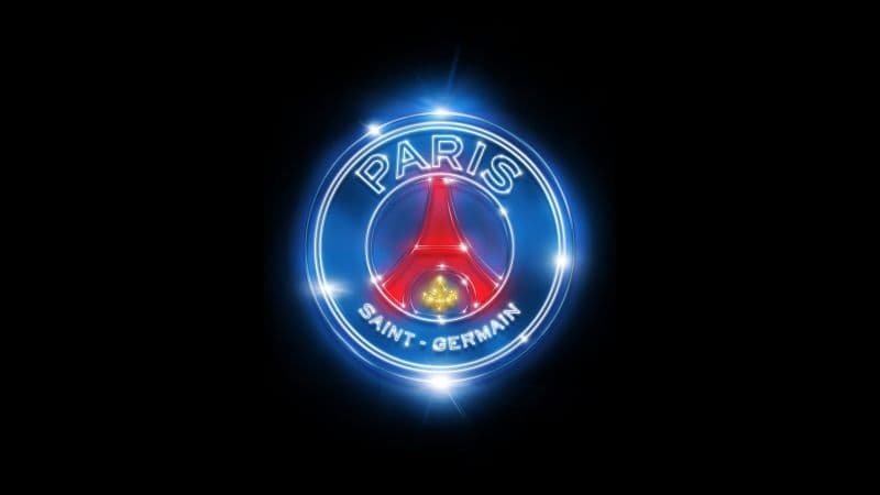 Paris Saint-Germain Neon Wallpaper