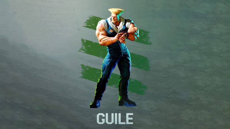 Street Fighter 6 Guile Wallpaper