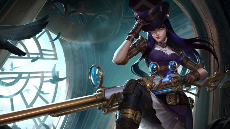 League of Legends Caitlyn (LoL) Wallpaper