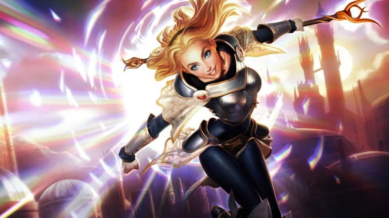 League of Legends Lux Wallpaper