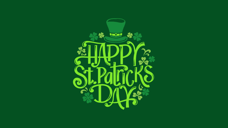 St. Patrick's Day Illustration Wallpaper