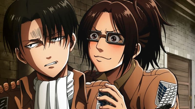 Levi Ackerman Hange Zoe Wallpaper
