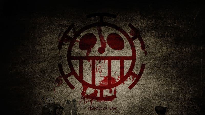 Trafalgar Law Logo Wallpaper