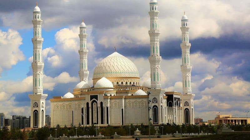 Hazrat Sultan Mosque Astana Wallpaper