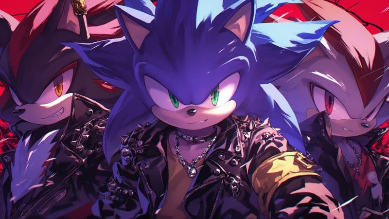 Sonic Punk rock Wallpaper
