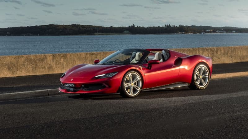 Ferrari 296 GTS Red cars Wallpaper