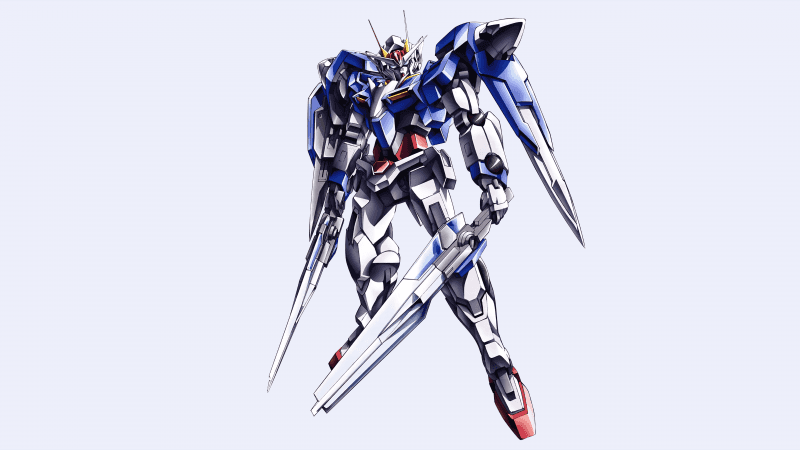 GN-0000 00 Gundam Render Wallpaper