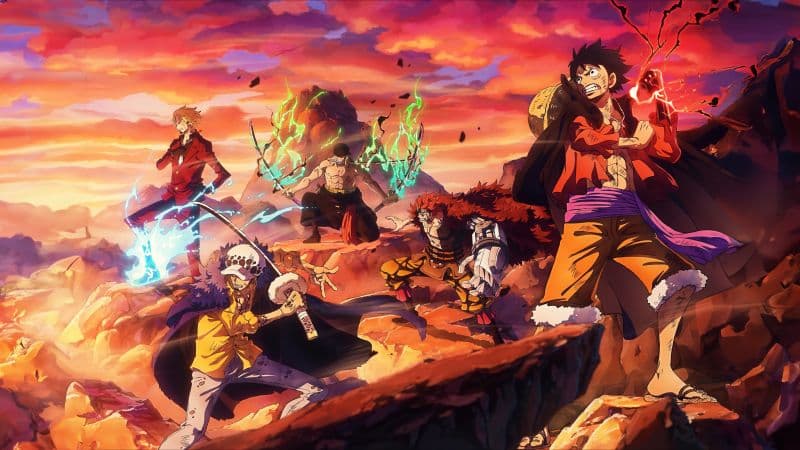 One Piece Character art Wallpaper
