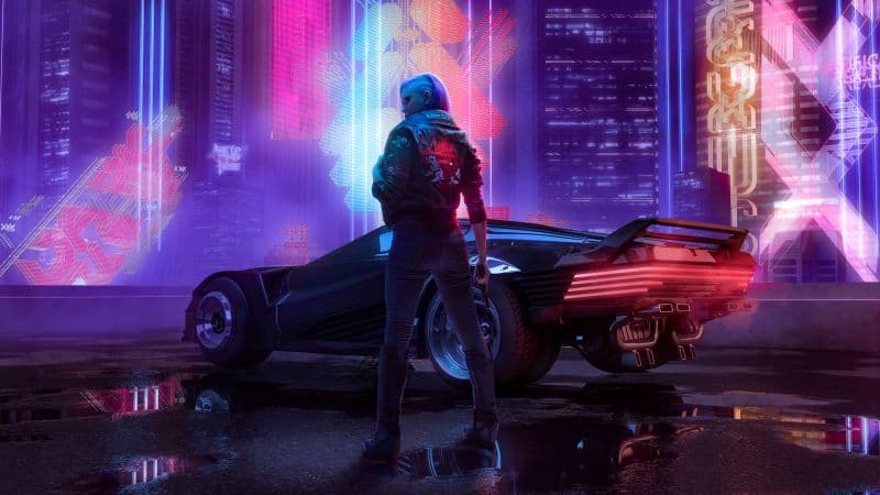 Cyberpunk 2077 Samurai jacket Wallpaper
