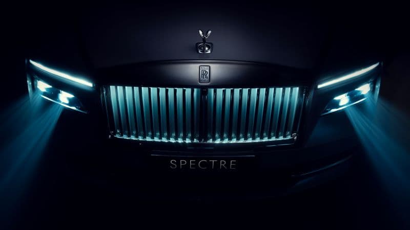 Rolls-Royce Spectre Dark aesthetic Wallpaper