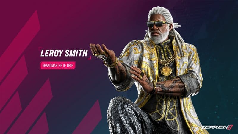 Tekken 8 Leroy Smith Wallpaper