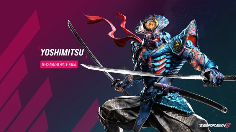 Yoshimitsu Tekken 8 Wallpaper