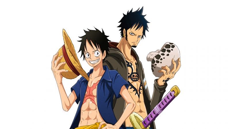 Trafalgar Law Monkey D. Luffy Wallpaper