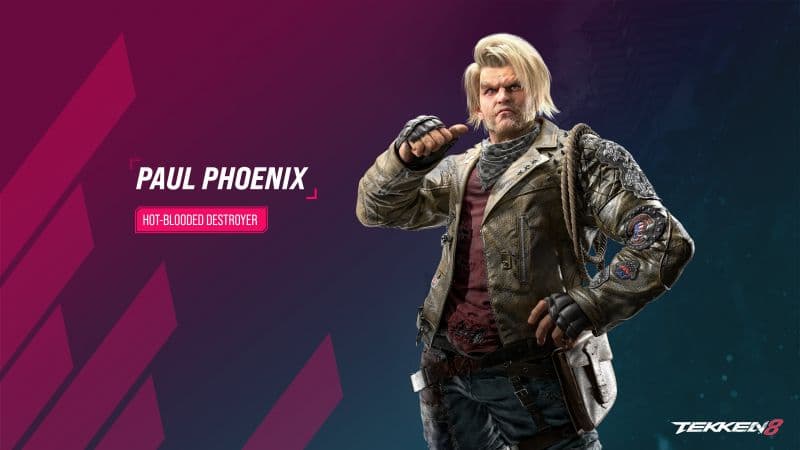 Paul Phoenix Tekken 8 Wallpaper