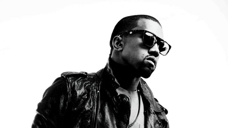 Kanye West Black and White Wallpaper