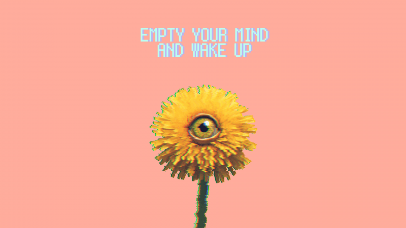 Dandelion Weirdcore Wallpaper