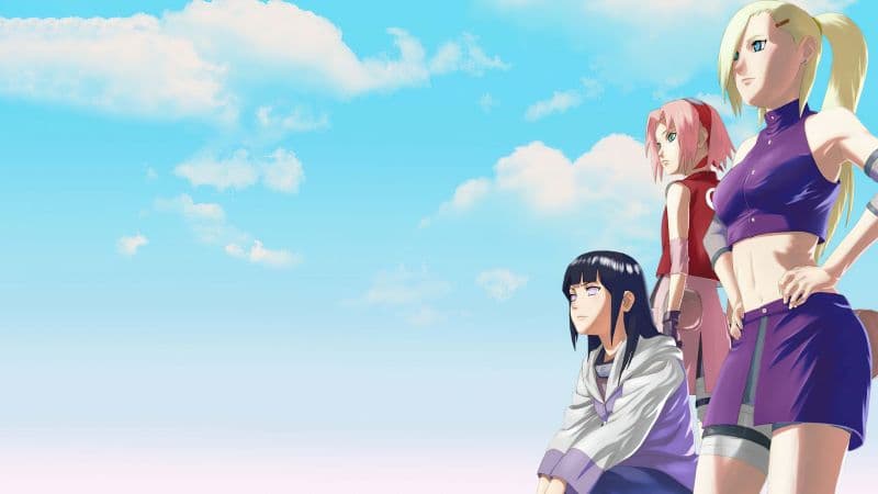Ino Yamanaka Hinata Hyuga Wallpaper