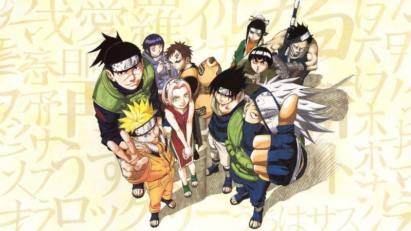 Naruto Character art Wallpaper
