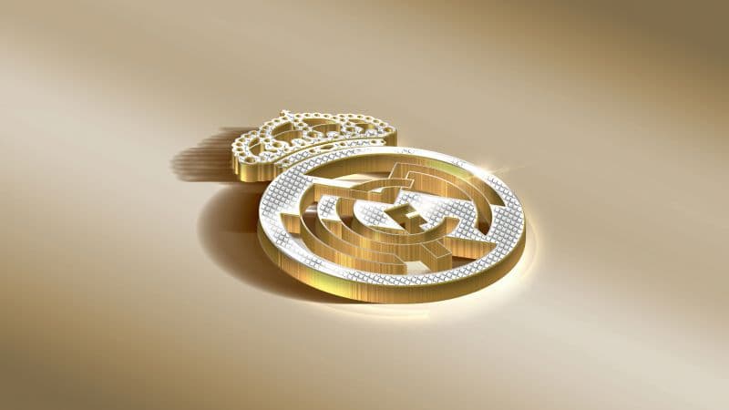 Real Madrid CF Golden Wallpaper