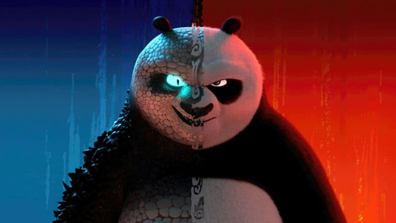 The Chameleon Po (Kung Fu Panda) Wallpaper