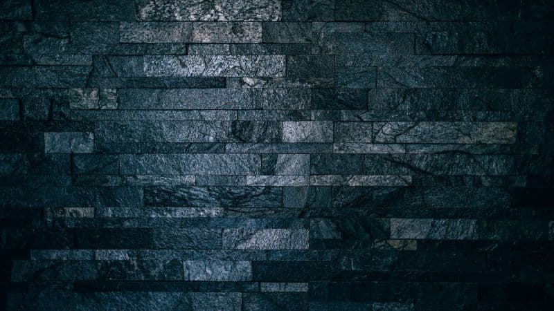 Stone wall Dark background Wallpaper