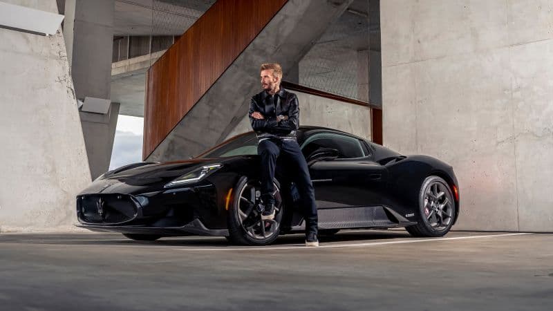 David Beckham Maserati MC20 Coupé Wallpaper
