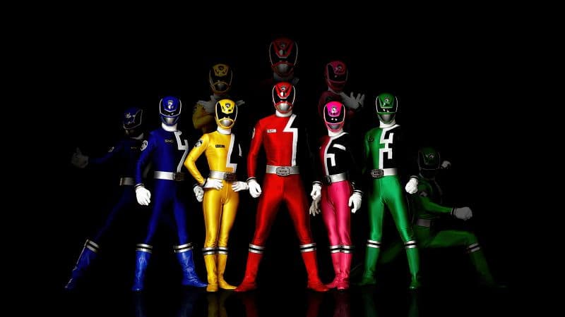 Power Rangers AMOLED Wallpaper