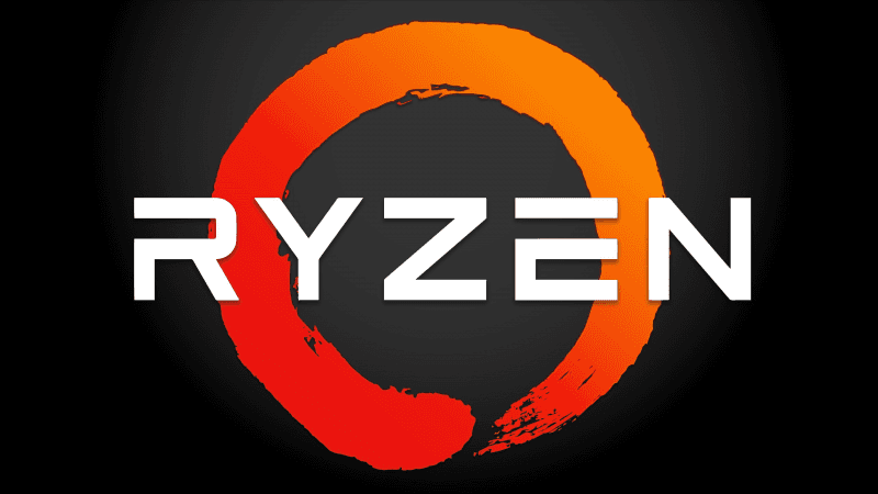 AMD Ryzen Dark background Wallpaper