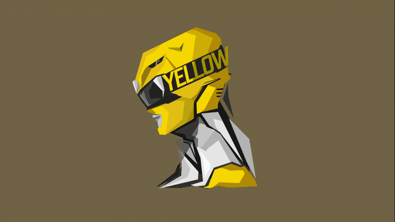 Yellow Ranger Power Rangers Wallpaper
