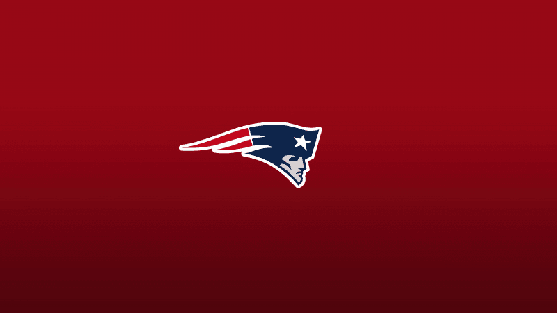 New England Patriots Red background Wallpaper
