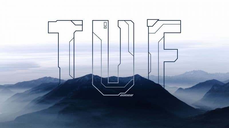 ASUS TUF Gaming Mountains Wallpaper
