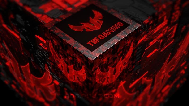 ASUS TUF Gaming 3D cube Wallpaper