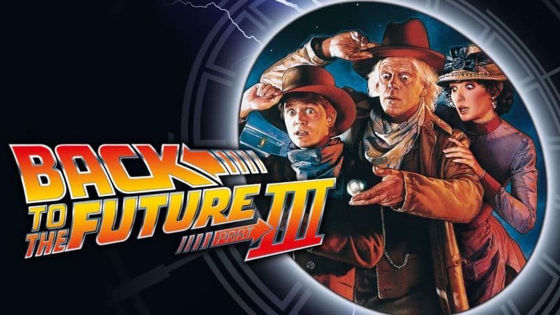 Back to the Future Part III Movie poster Wallpaper