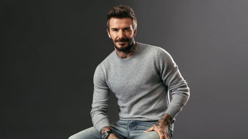 David Beckham Portrait Wallpaper