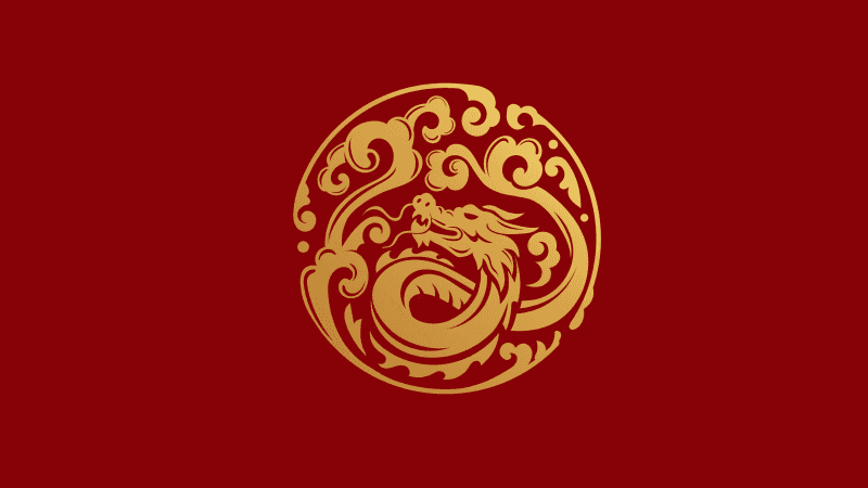 Year of the Dragon Chinese New Year Wallpaper