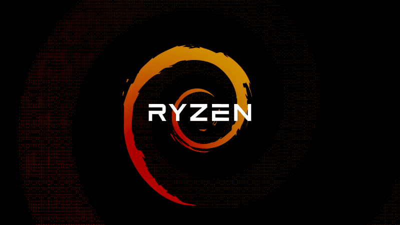 AMD Ryzen Dark abstract Wallpaper